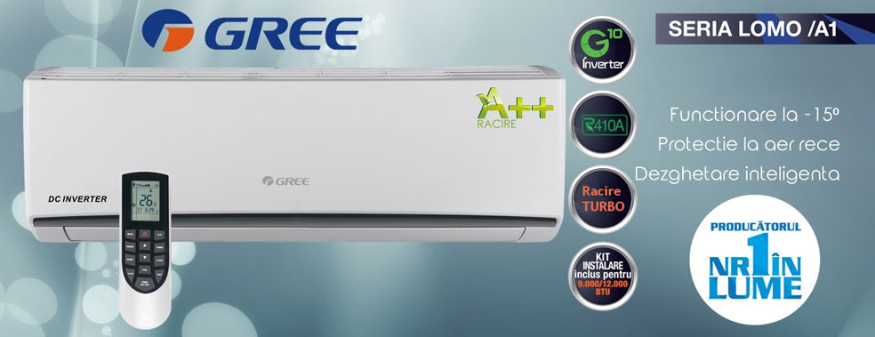 Banner Aparate Aer Conditionat Gree