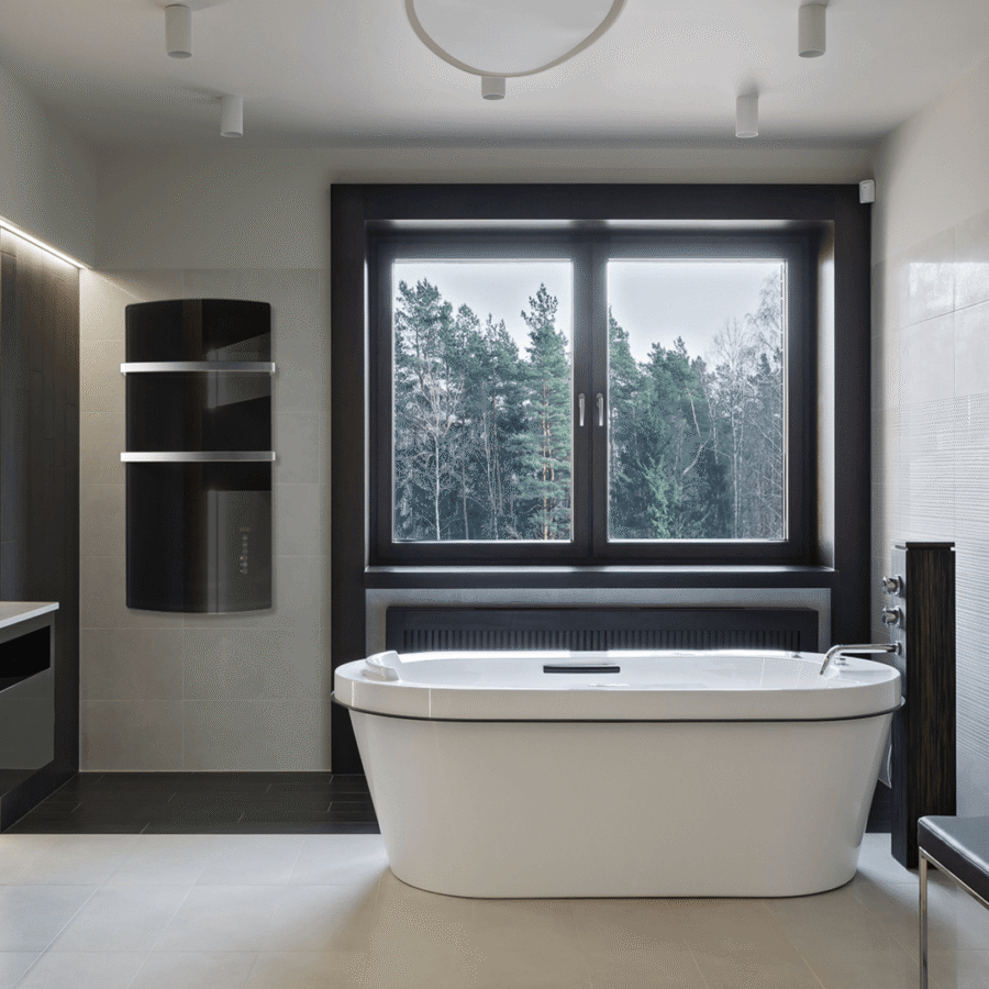 Radialight DEVA - Panou radiant si aeroterma - pentru baie (1500W)