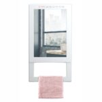 Termoventilatore-da-parete-Quadro-Visio-con-barra-porta-asciugamani