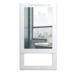 Termoventilatore-da-parete-Quadro-Visio-vista frontale