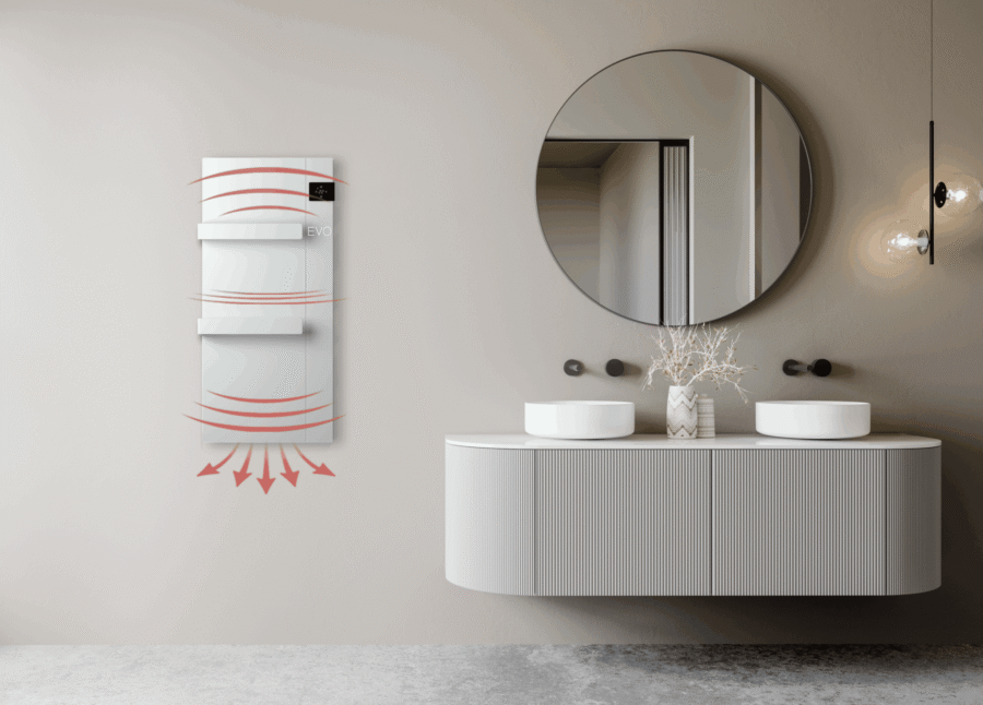 Panou radiant pentru baie, Radialight Dual Therm ONSEN EVO 1000W - Două culori